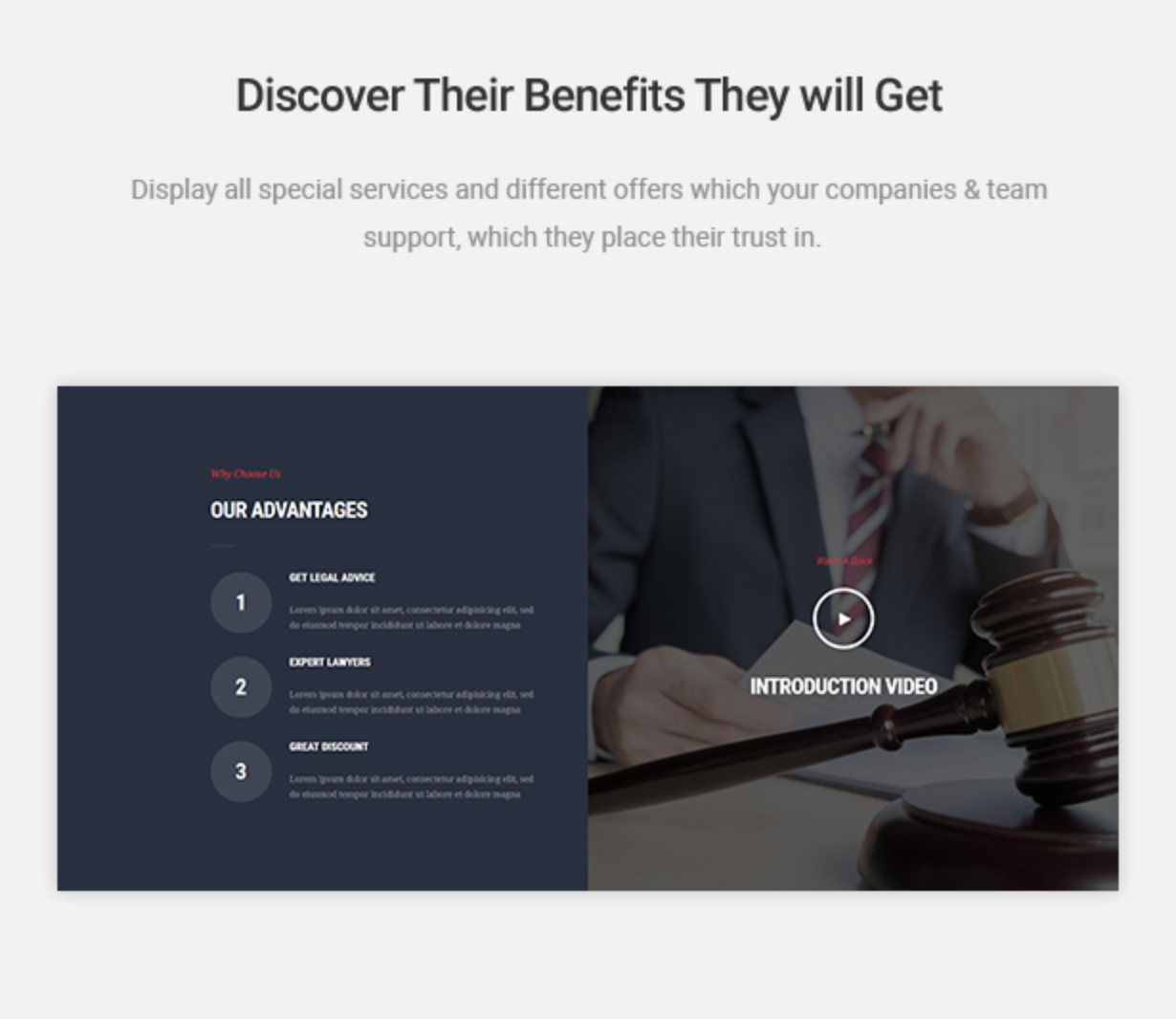 Mastor - Law, Firm & Legal Attorney WordPress Theme Kundenangebot