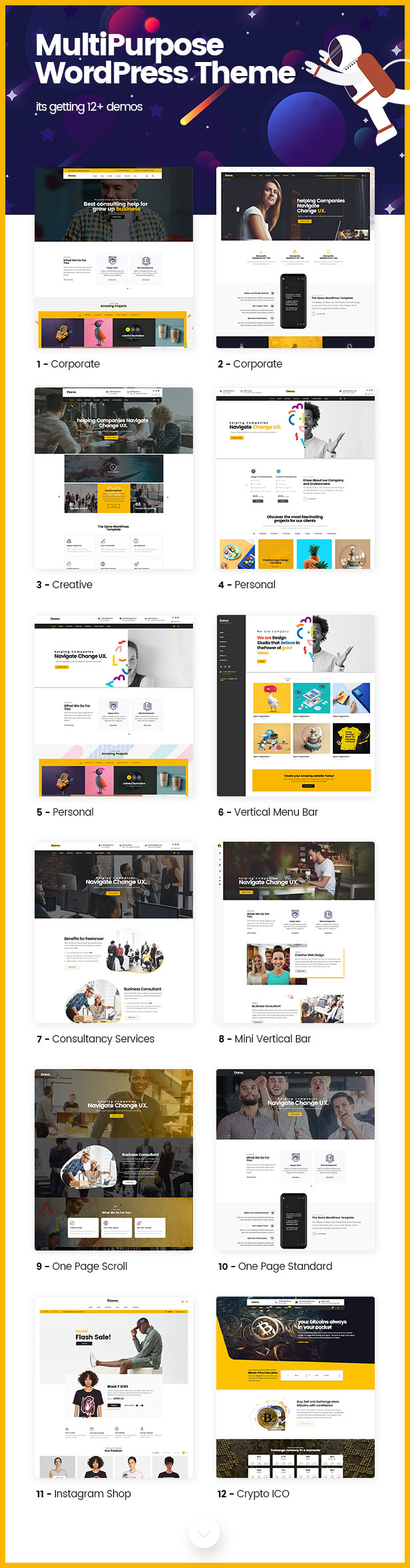 Dana - Corporate Business Mehrzweck-WordPress-Themes - 2