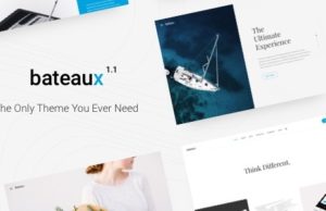 Bateaux – Kreatives Mehrzweck-WordPress-Layout