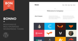 Bonno – Responsives Mehrzweck-WordPress-Vorlage