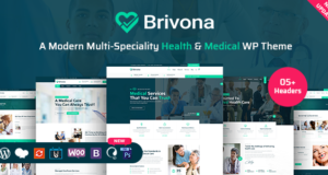 Brivona – Medizin, Gesundheit und Krankenhaus WordPress Vorlage