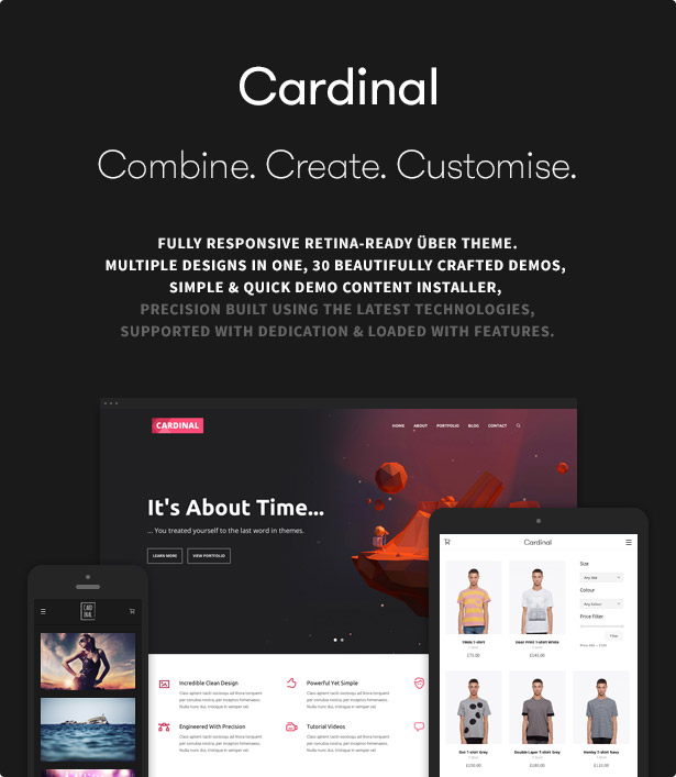 Kardinal - WordPress Theme - 1