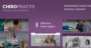 Chiropraktik – Physiotherapie WordPress Layout