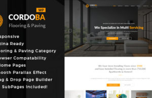 Cordoba: Pflasterservice WordPress Template