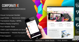 Corporative – Mehrzweck-WordPress-Vorlage