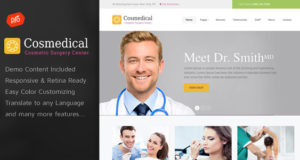 Cosmedical – Gesundheit & Medizin WordPress Vorlage