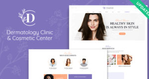 D & C | Dermatologie Klinik & Kosmetik Zentrum WordPress Vorlage