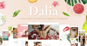 Dalia – Modernes Wellness & Kosmetik Thema