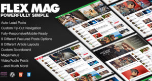 Flex Mag – Responsive WordPress News Layout
