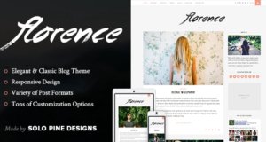 Florenz – Ein responsives WordPress Blog Template