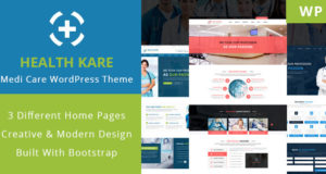 GESUNDHEITSWESEN – Professionelles Medi Care WordPress Vorlage