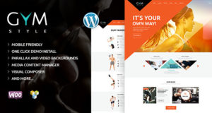 GYM | Sport & Fitness Club WordPress Layout