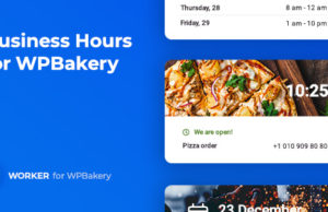 Geschäftszeiten für WPBakery – Worker Addon