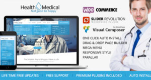 Gesundheit & Medizin – WordPress-Vorlage für Medizin