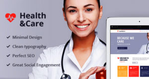 Gesundheit & Pflege – Life Coach & Arzt WordPress Template