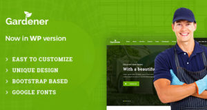 Gärtner – Garten- und Landschaftsbau WordPress Template