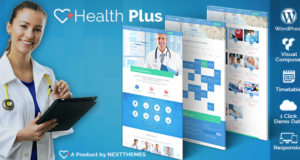 Health Plus – Gesundheit & Klinik WordPress Layout