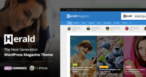 Herald – Nachrichtenportal & Magazin WordPress Layout