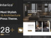 Interico - Stilvolle Innenarchitektur & Architektur WordPress Vorlage