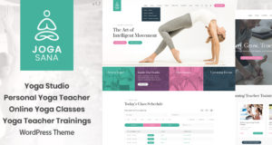 Jogasana – Yoga orientiertes WordPress Template
