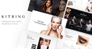 Kitring – Ein Beauty & Hair Salon WordPress Template