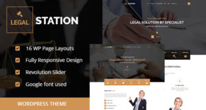 LEGAL STATION – Responsive Legal Solution WordPress Vorlage