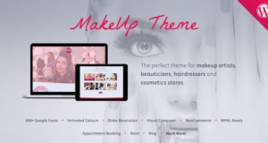MakeUp | Beauty WordPress Vorlage