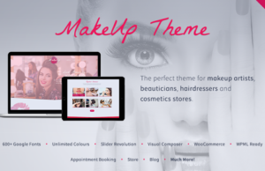 MakeUp | Beauty WordPress Vorlage