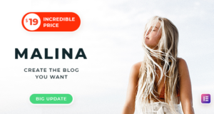 Malina – Persönliches WordPress Blog Layout