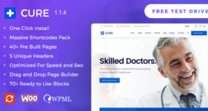 Medical Cure – Gesundheit und klinische WordPress-Layout