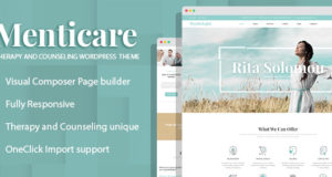 Menticare – Therapie und Beratung WordPress Template