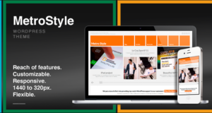 MetroStyle Responsive Allzweck-WordPress-Template