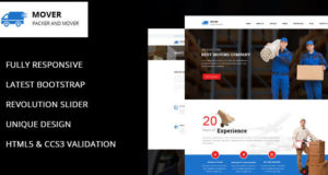 Mover – Unternehmen WordPress Template