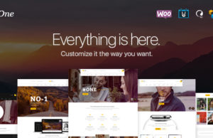 One – Business Agency Veranstaltungen WooCommerce Layout