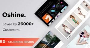 Oshine - Kreatives Mehrzweck-WordPress-Layout