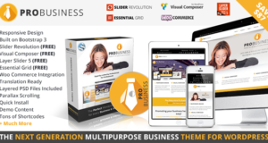 PRO Business – Responsive Mehrzweck-Template