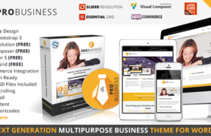 PRO Business – Responsive Mehrzweck-Template