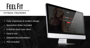 Personal Trainer – Premium Responsive Vorlage