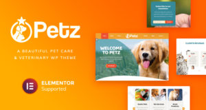 Petz – Pet Care & Veterinary Template