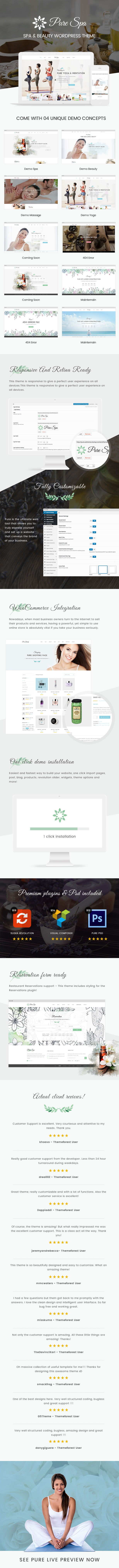 Spa und Beauty-WordPress-Thema