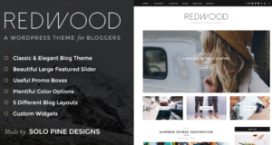 Redwood – Ein responsives WordPress Blog Template
