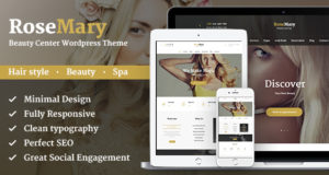 RoseMary – Ein raffiniertes Haar, Beauty & Spa Salon WordPress Template