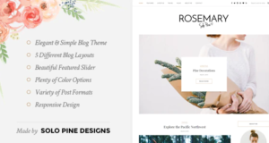 Rosmarin – Ein responsives WordPress Blog Layout