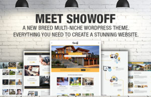 Showoff – Vollständiges Corporate WordPress-Layout