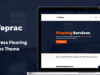 Teprac - WordPress Flooring Services Layout