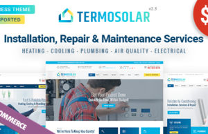 Termosolar – Wartungsdienste WordPress Template