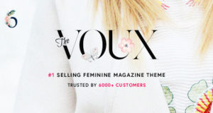 The Voux – Ein umfassendes Magazin-WordPress-Vorlage