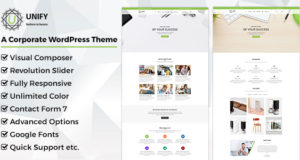 Unify-Corporate WordPress-Layout