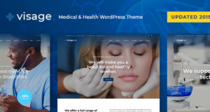 Visage – Medizin & Gesundheit WordPress Layout