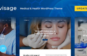 Visage – Medizin & Gesundheit WordPress Layout